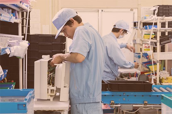 Enagic's Factory